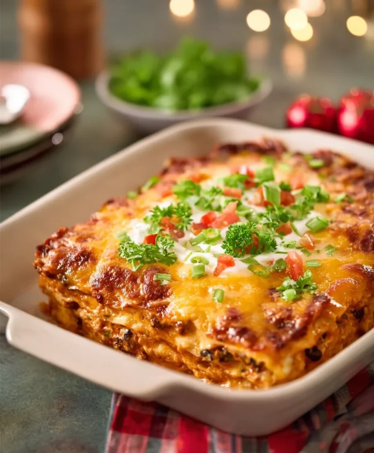 Easy Veggie Mexican Lasagna Recipe-Delicious & Quick