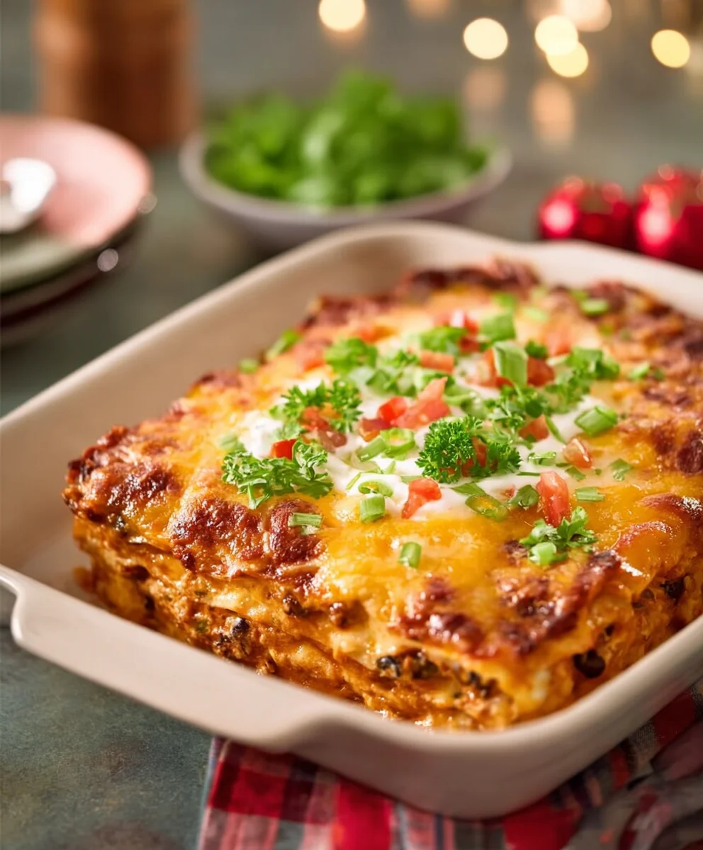 Easy Veggie Mexican Lasagna Recipe-Delicious & Quick