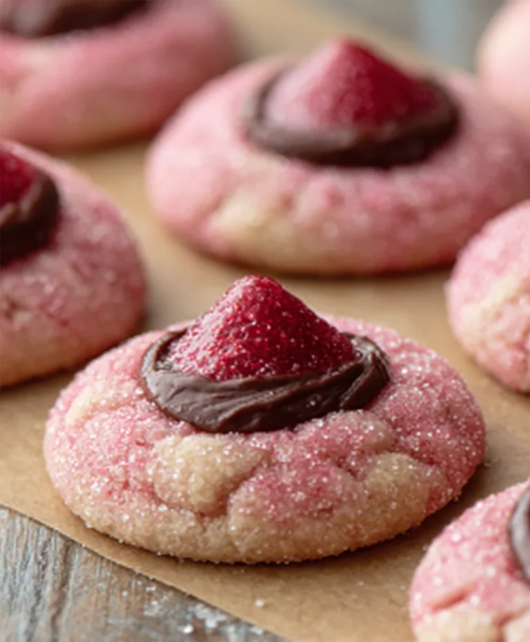 Strawberry Kiss Cookies – Delicious & Easy Recipe