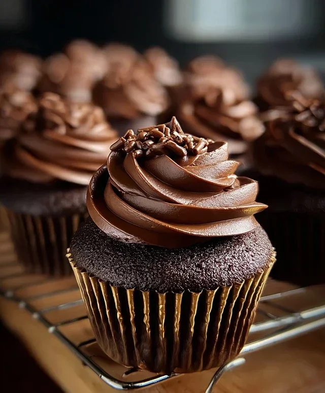 Chocolate Fudge Cupcakes