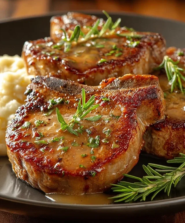 Slow Cooker Ranch Beef Chops