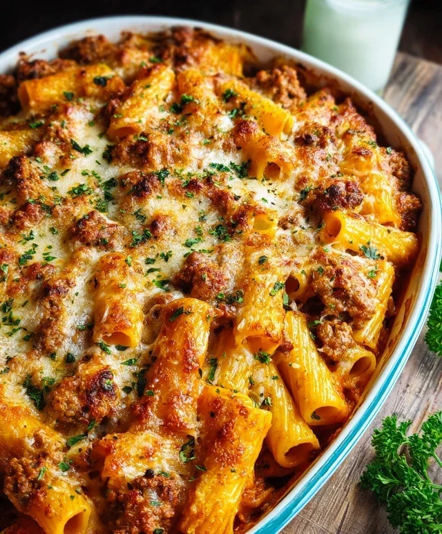 Baked Rigatoni with Sausage