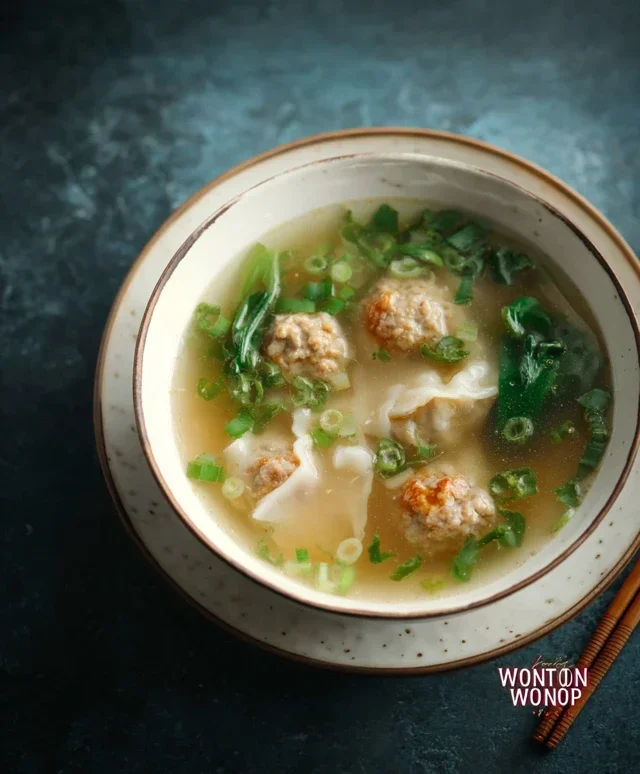 Naked Wonton Soup