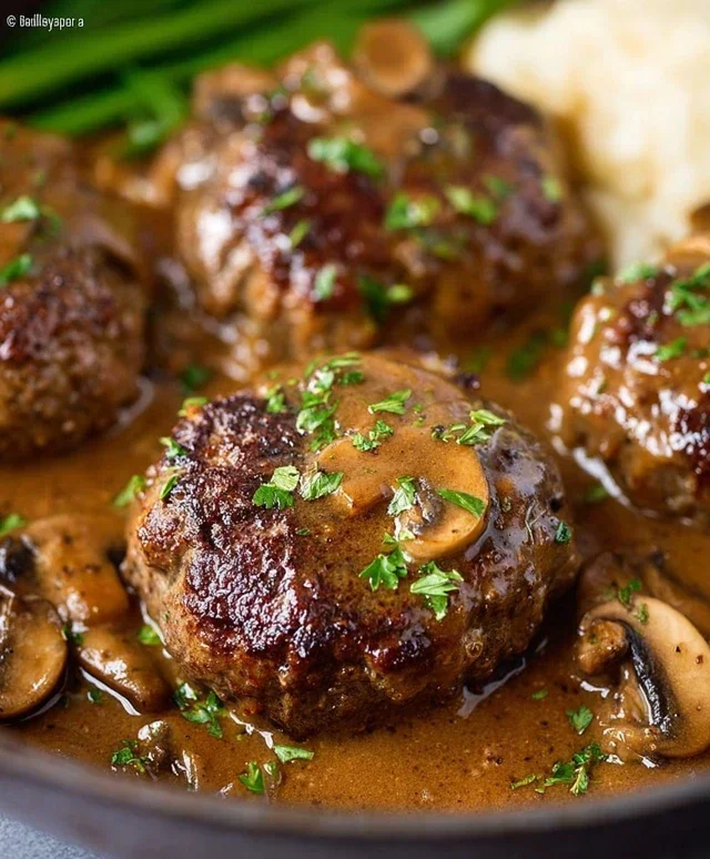 Easy Homemade Salisbury Steak