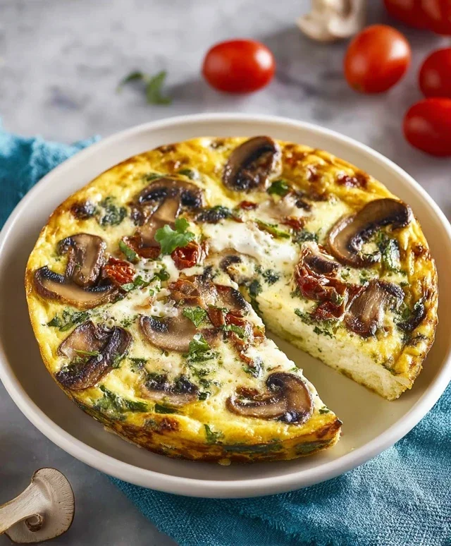 Mushroom Frittata