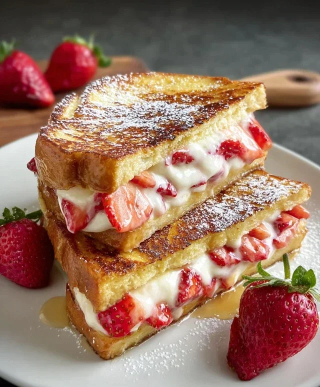 Strawberry Cheesecake French Toast