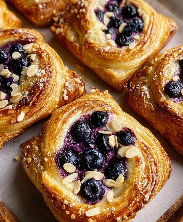 Blueberry Cheese Danish