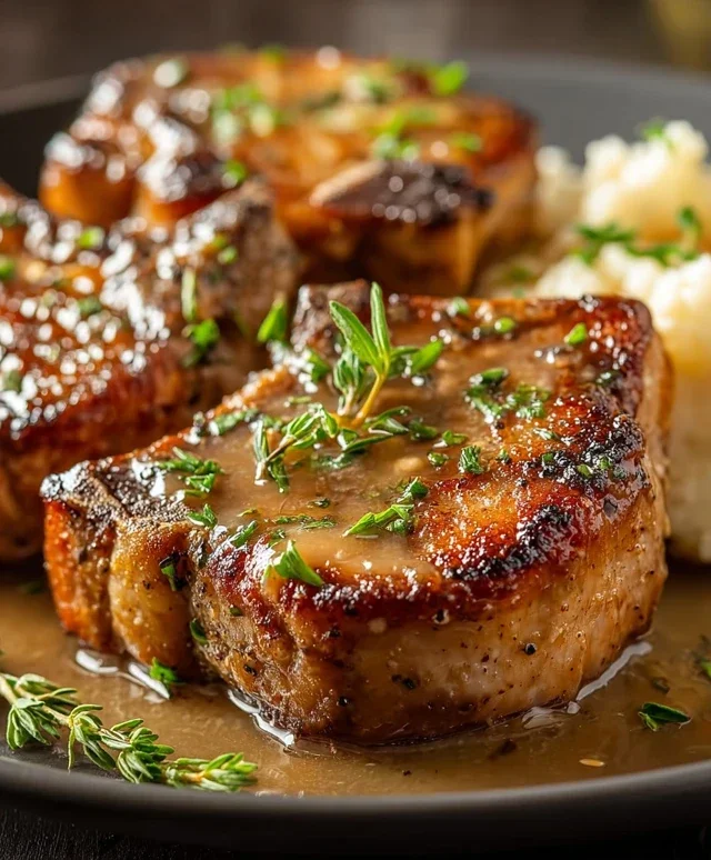Slow Cooker Ranch Beef Chops