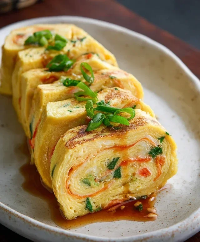 Gyeran Mari (Korean Rolled Omelette)