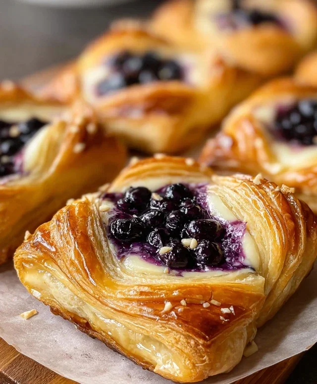 Blueberry Cheese Danish
