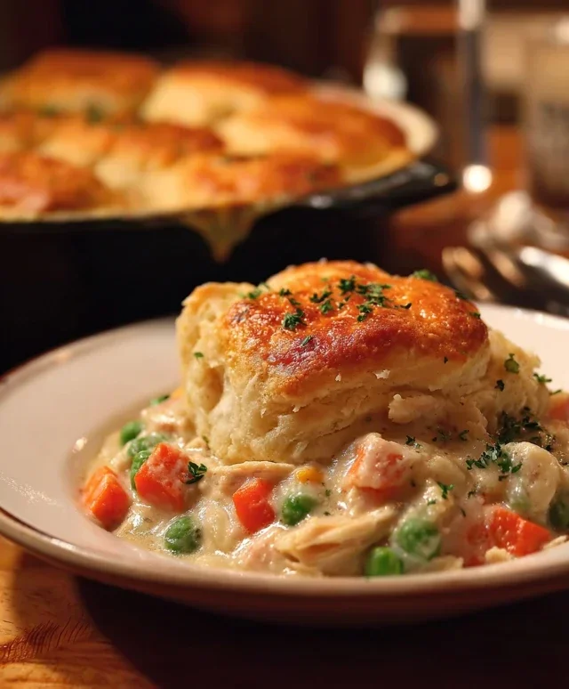 red lobster biscuit chicken pot pie