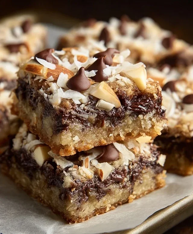 Almond Joy Cookie Bars