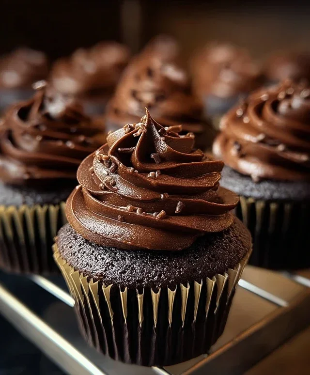 Chocolate Fudge Cupcakes