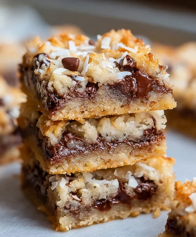 Almond Joy Cookie Bars