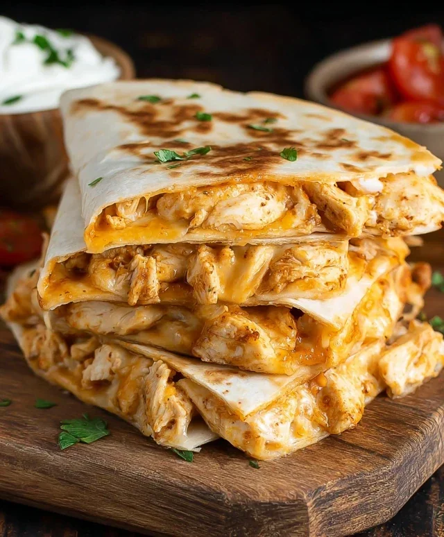 Keto Chicken Quesadilla