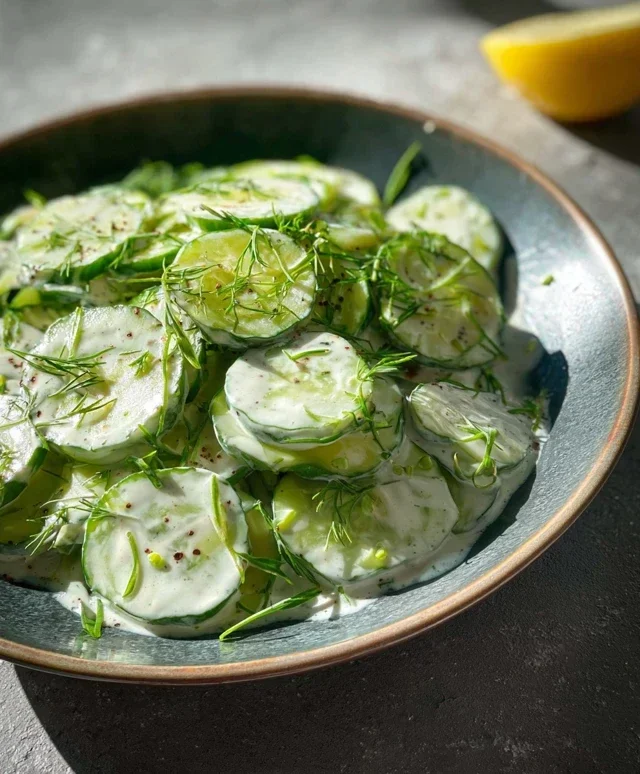Polish Cucumber Salad