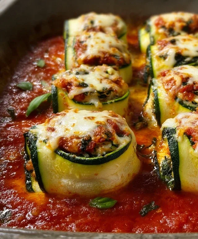Vegan Zucchini Rollatini