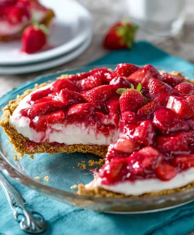 Strawberry Cream Cheese Pie