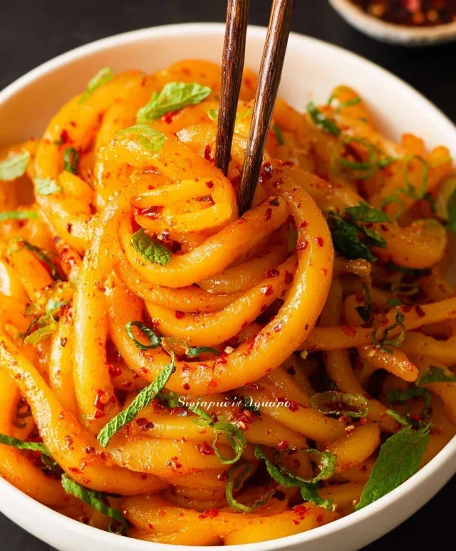 Spicy Potato Noodles