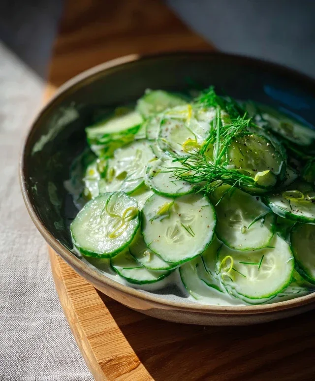 Polish Cucumber Salad