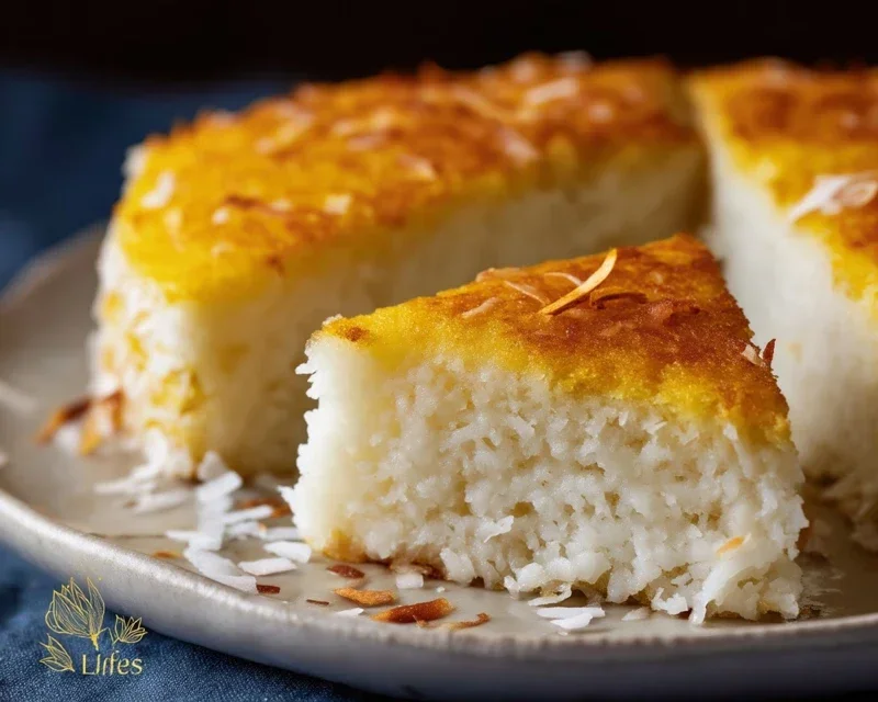 Sticky Coconut Cake