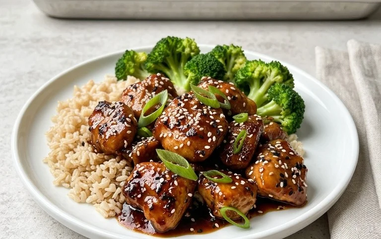 Healthy Sesame Chicken