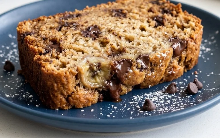 Easy Chocolate Chip Banana Bread