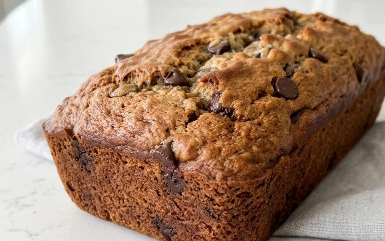 Easy Chocolate Chip Banana Bread