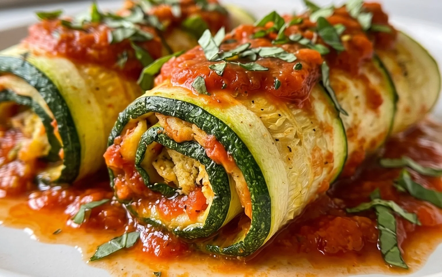 Vegan Zucchini Rollatini
