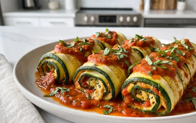 Vegan Zucchini Rollatini