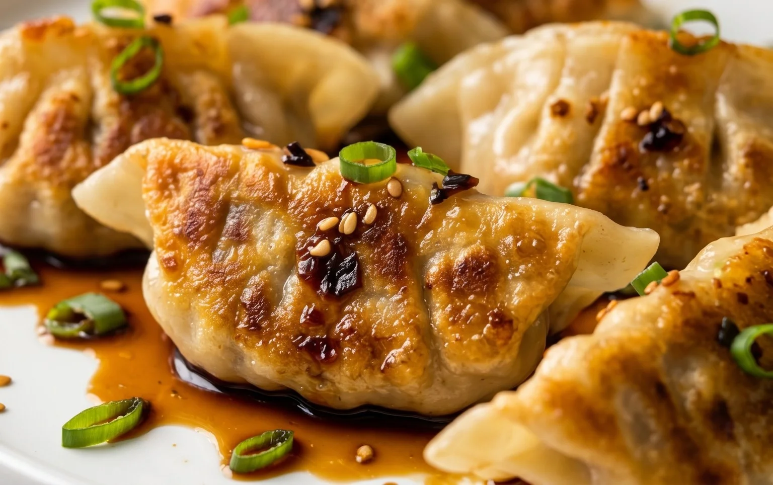 Chicken Potstickers (Pan Fried Dumplings)