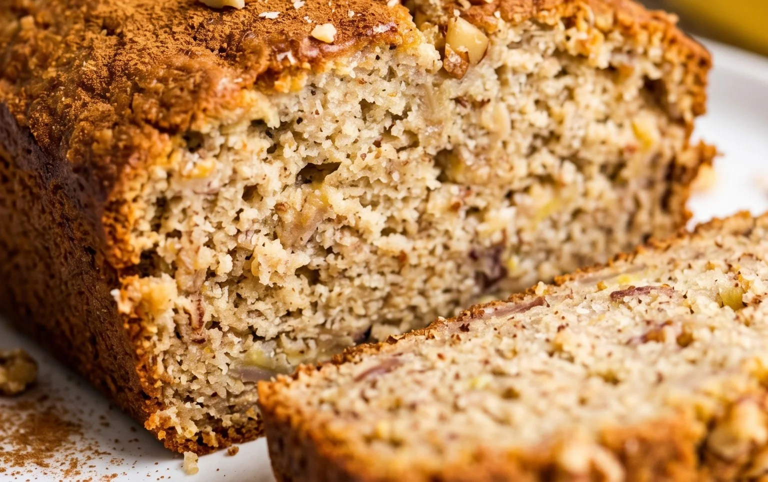 Cottage Cheese Banana Bread