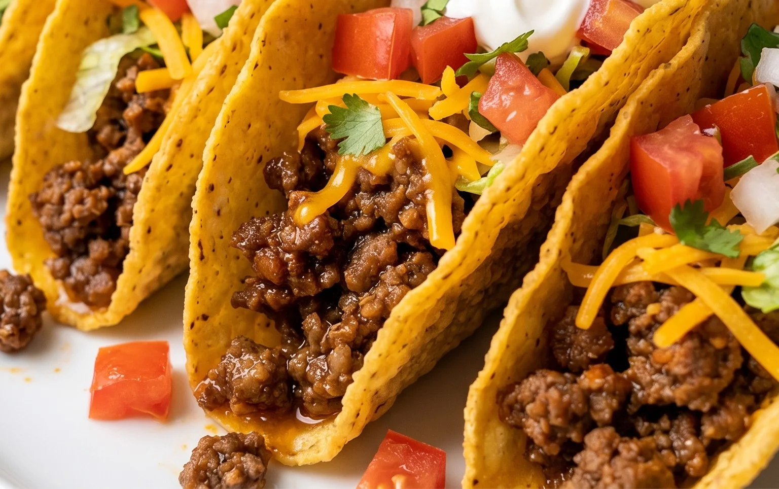 Crispy Ground Beef Tacos