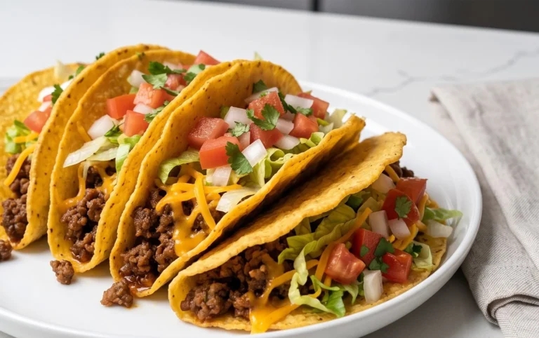 Crispy Ground Beef Tacos