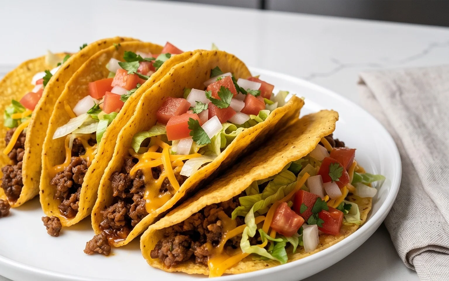 Crispy Ground Beef Tacos