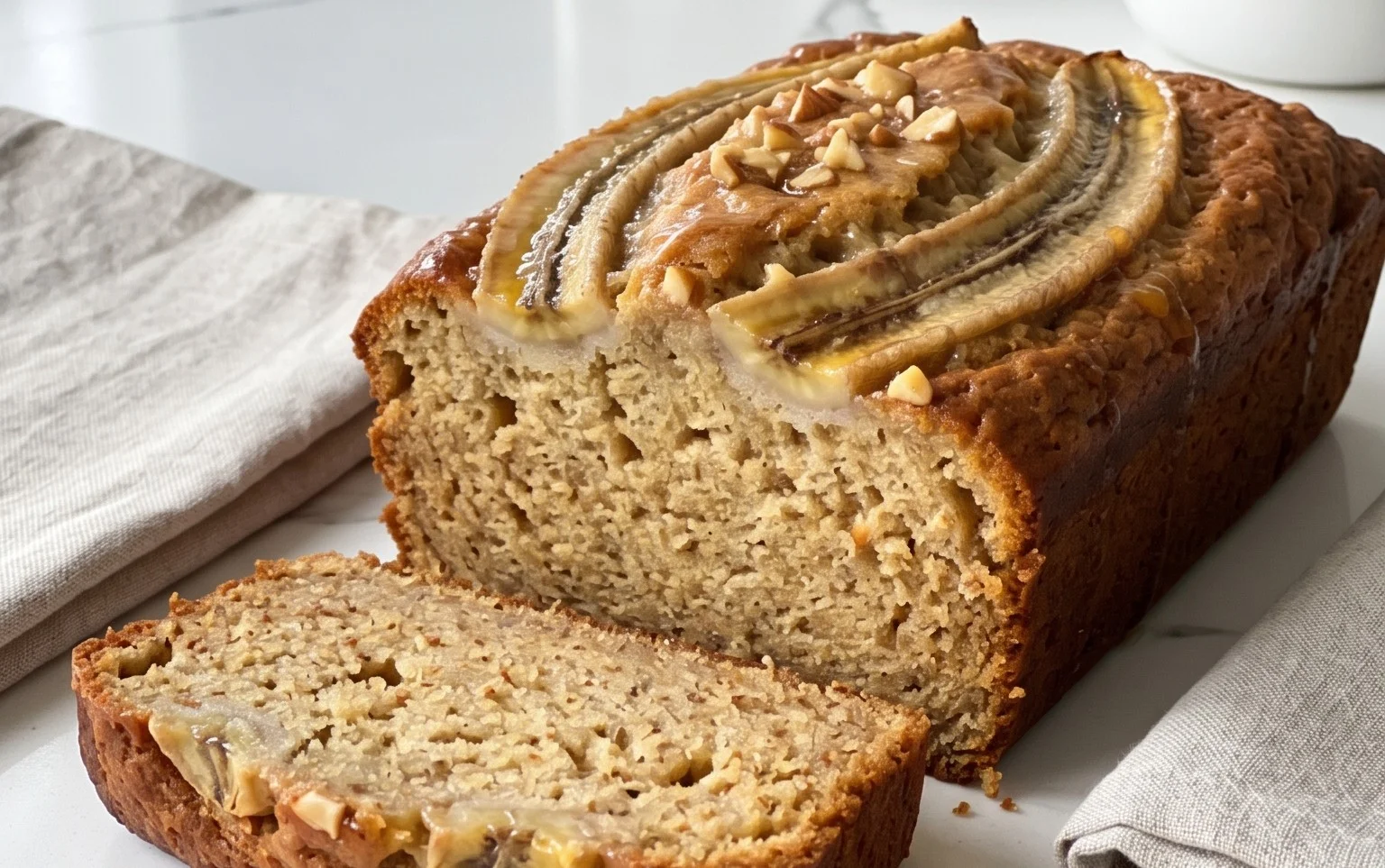 The BEST Honey Vanilla Banana Bread ~ Soft & Fluffy, Easy Recipe