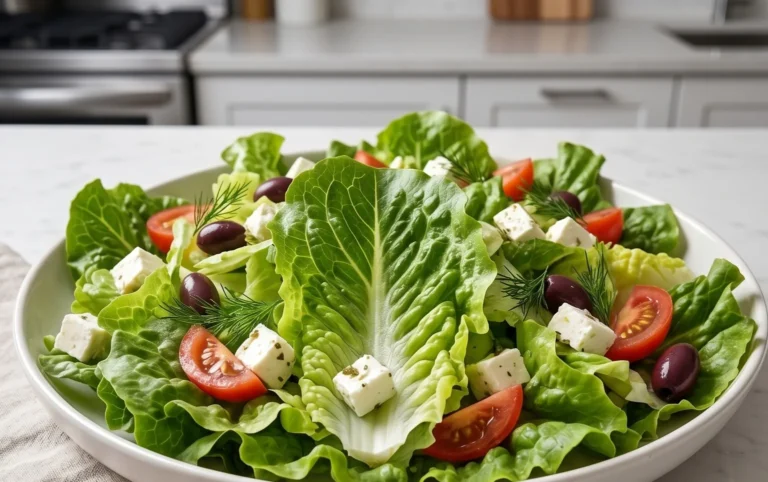 Maroulosalata (Greek Lettuce Salad)