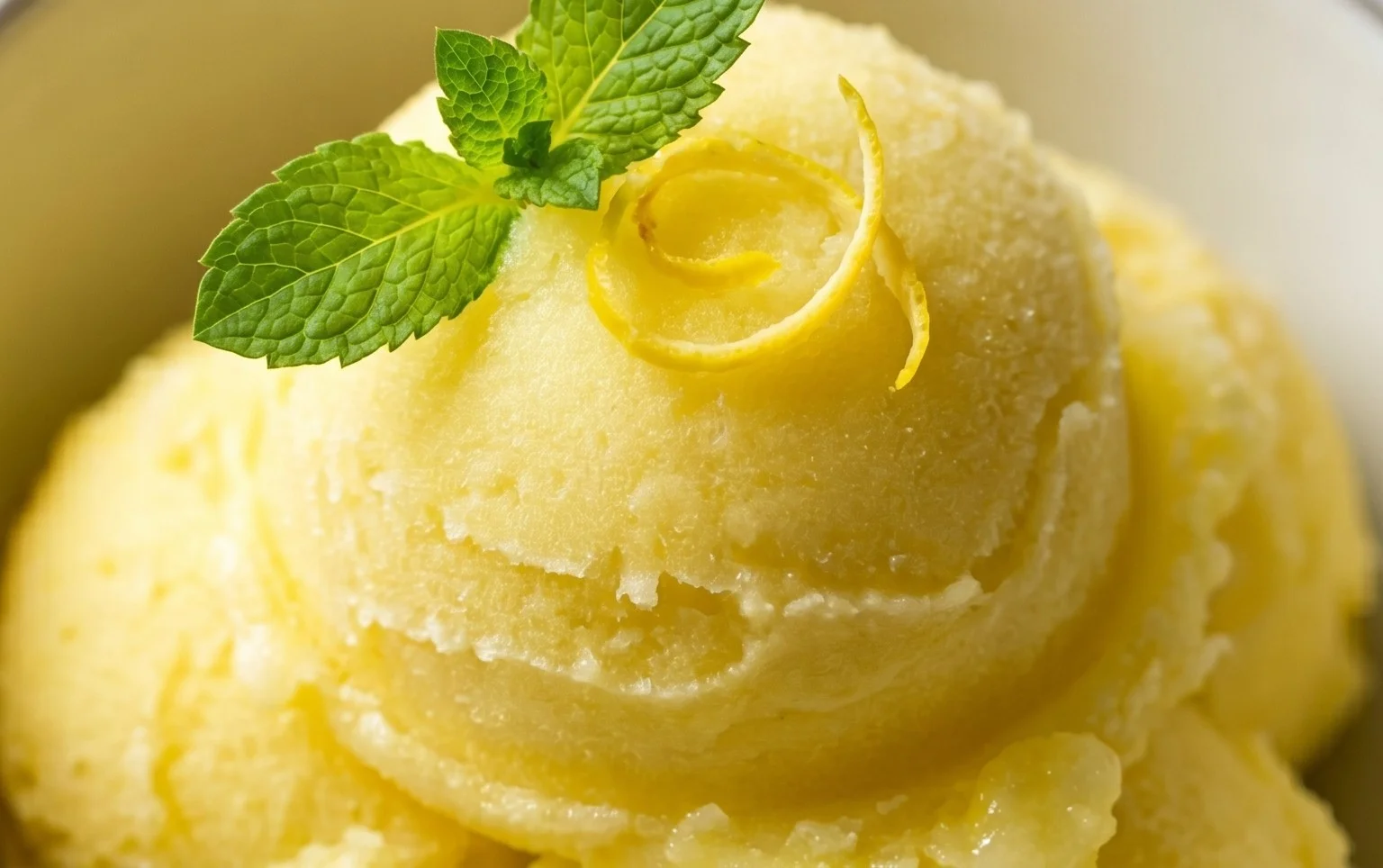 Lemon Sorbet