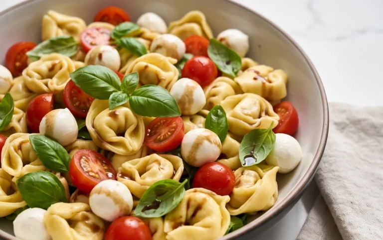 Tortellini Caprese Salad