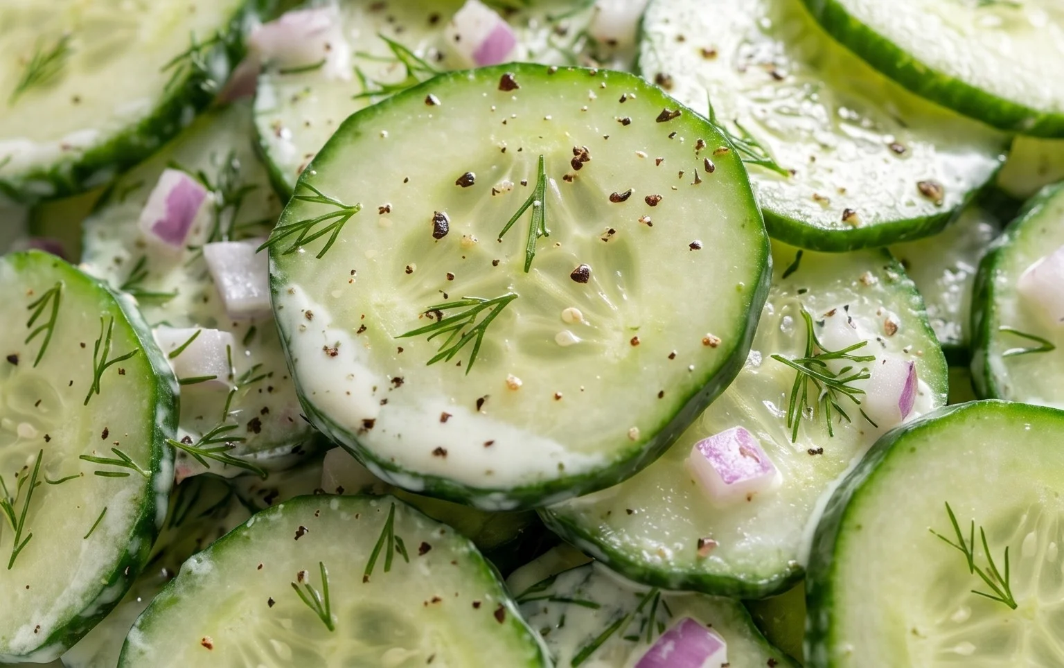 Polish Cucumber Salad