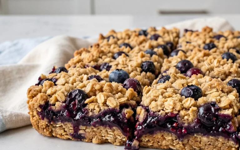 Blueberry Oatmeal Bars