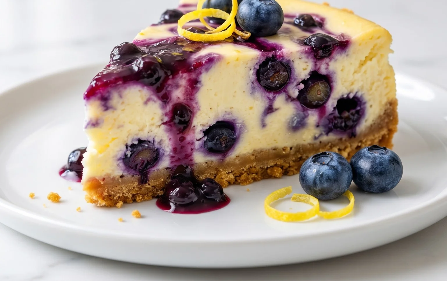 Lemon Blueberry Cheesecake