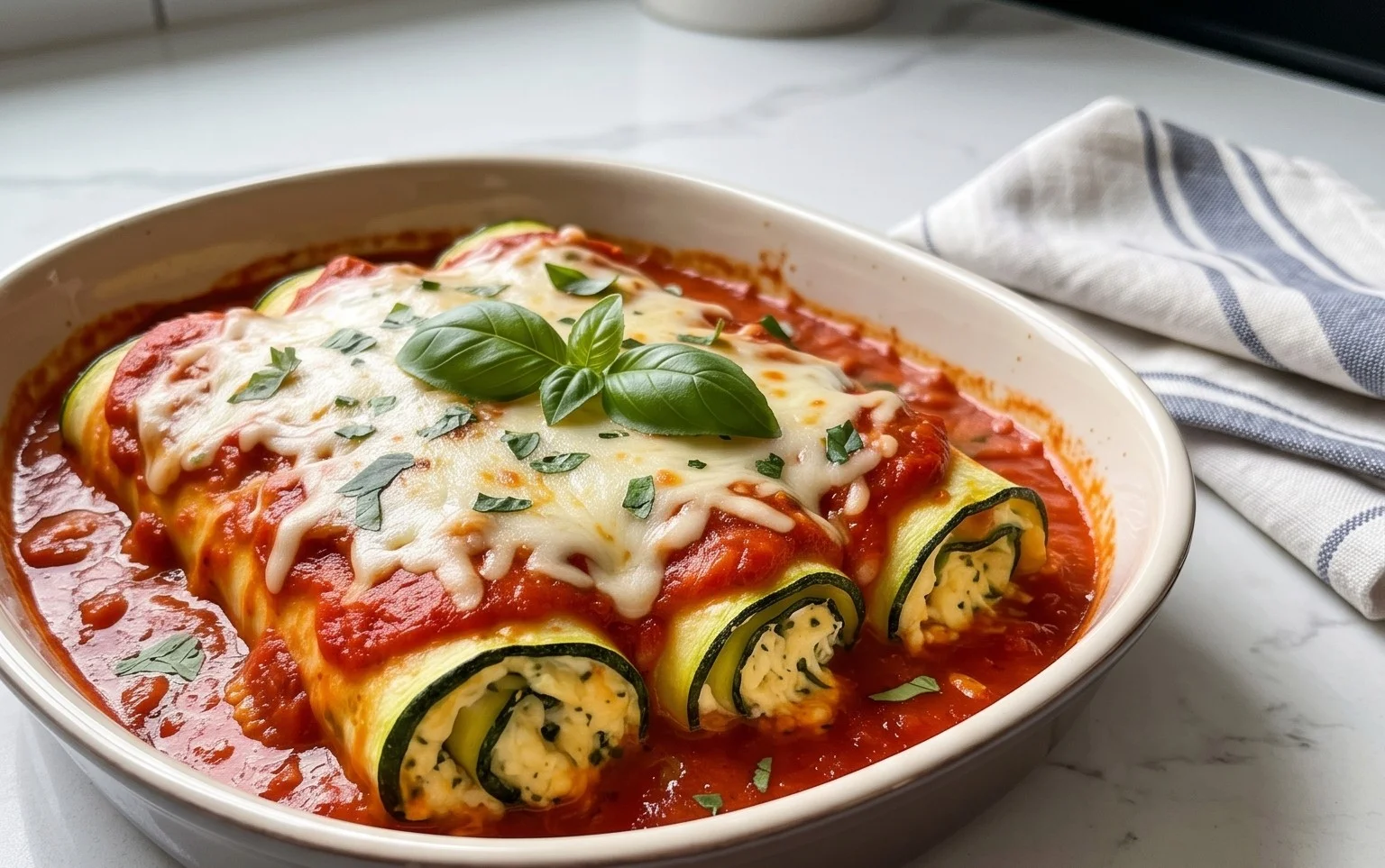 Vegan Zucchini Rollatini