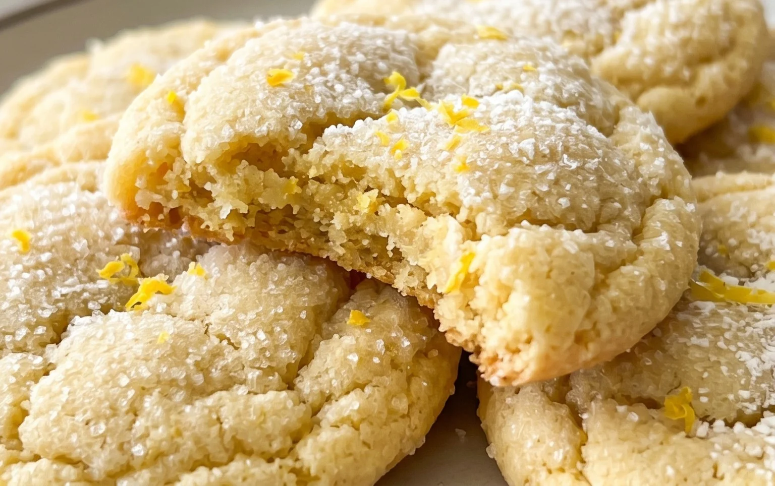 Soft & Chewy Lemon Cookies