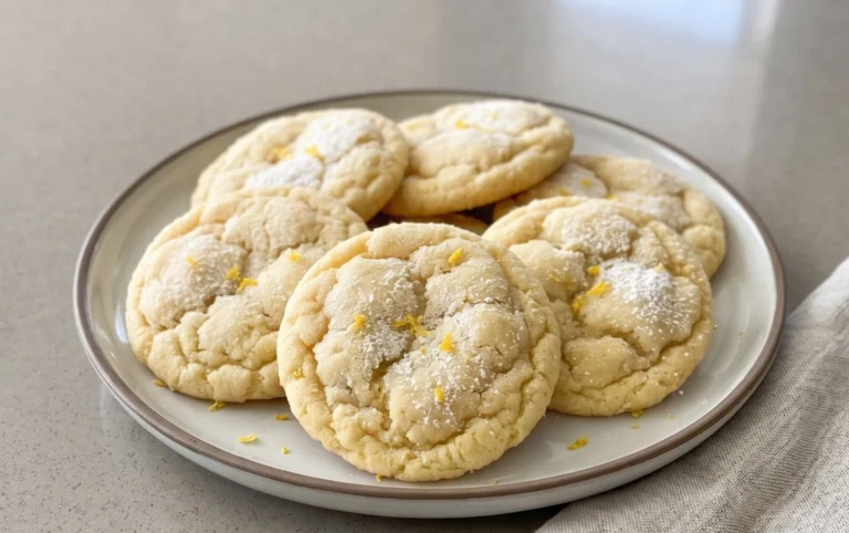 Soft & Chewy Lemon Cookies