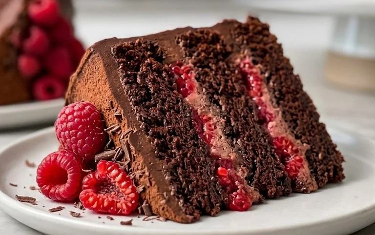 Chocolate Raspberry Cake