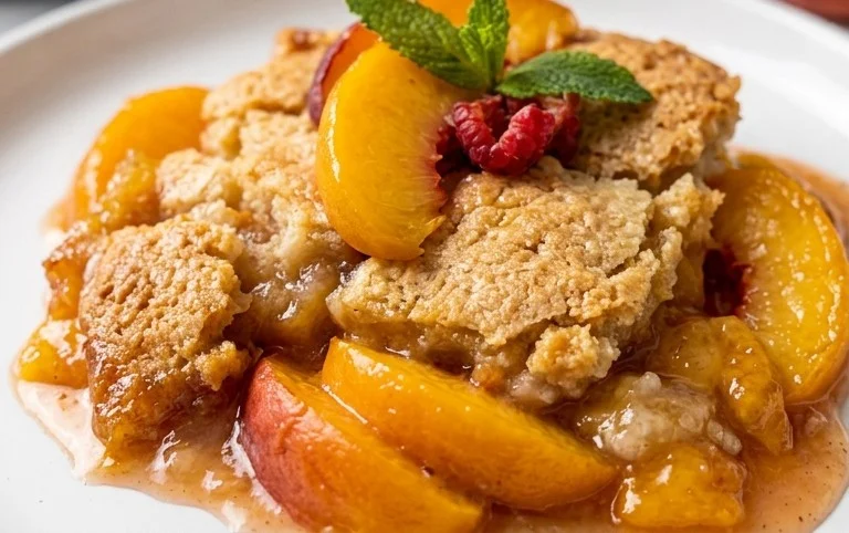 Fresh Peach Cobbler