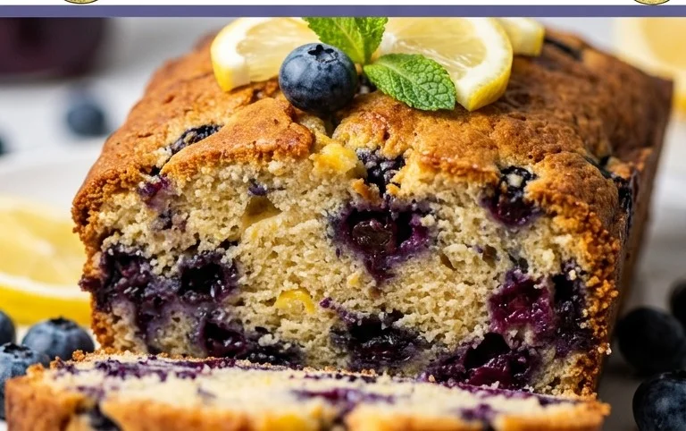 Blueberry and Lemon Loaf