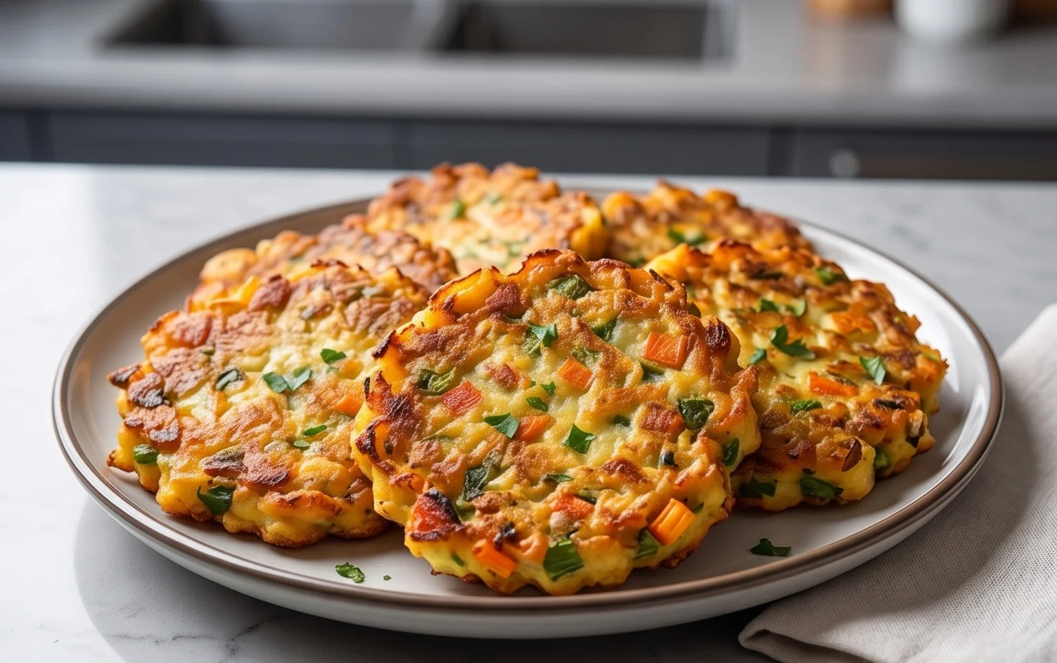 Vegetable Potato Fritters