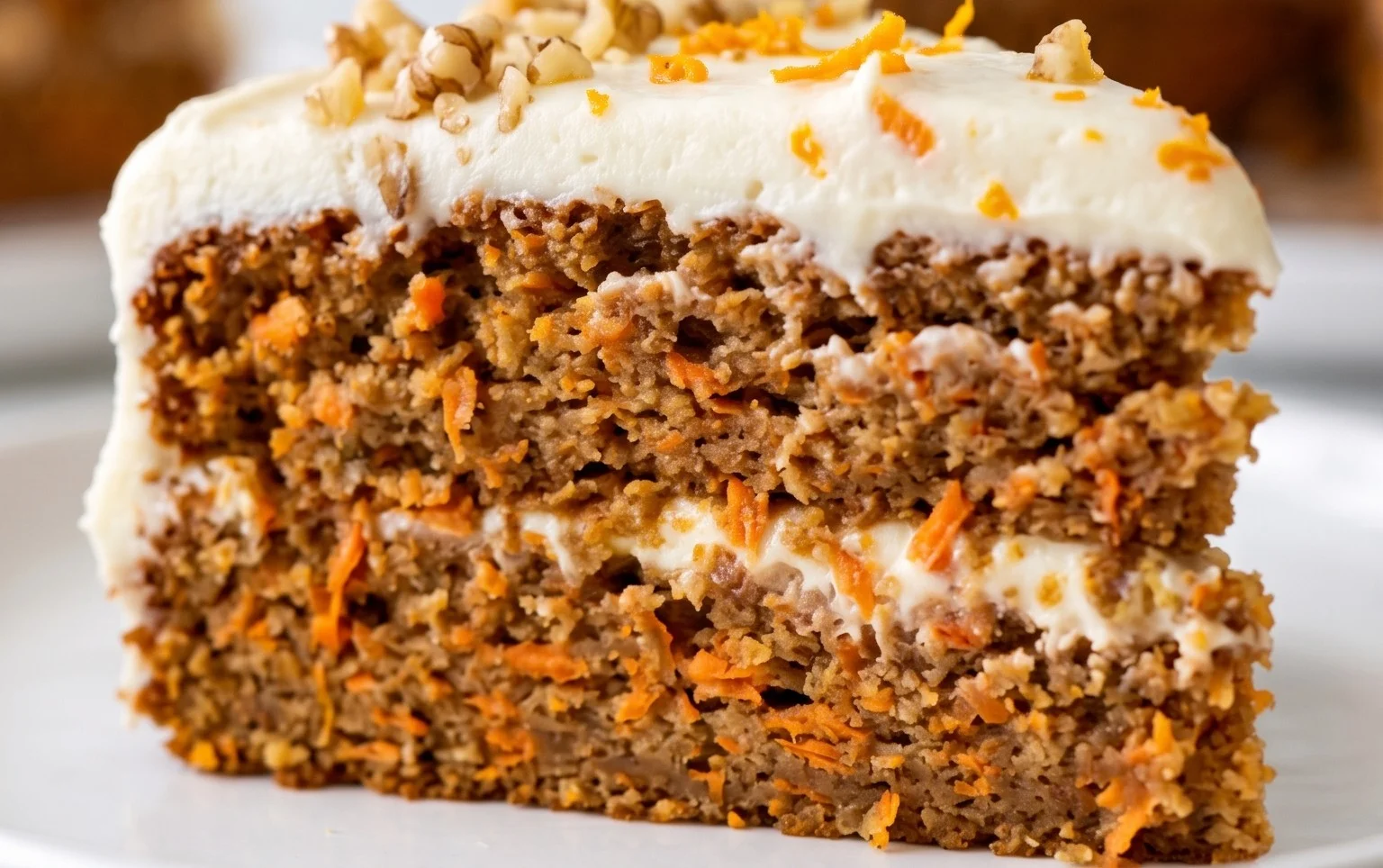 Easy Flourless Oatmeal Carrot Cake Recipe